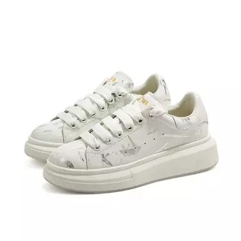 Кроссовки SAFIYA Skateboarding Shoes Women's Low-top Off White, цвет Off White