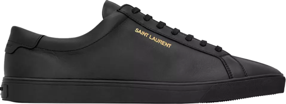 Кроссовки Saint Laurent Andy Black, черный