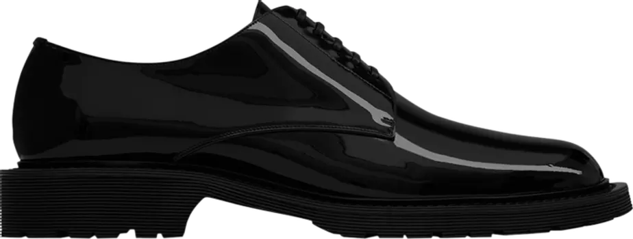 Кроссовки Saint Laurent Army Derby 'Black', черный