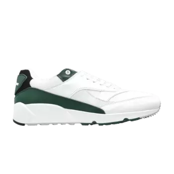 Кроссовки Saint Laurent Bump Sneaker 'White Dark Basil', белый