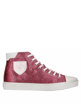 Кроссовки Saint Laurent, гранат