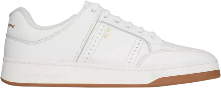 Кроссовки Saint Laurent SL-61 Low White Gum, белый