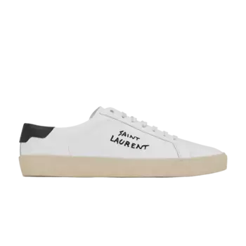 Кроссовки Saint Laurent Wmns Court Classic SL/06 Low, цвет Optic White Black 2023