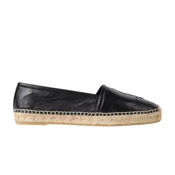 Кроссовки Saint Laurent Wmns Espadrille Logo, черный