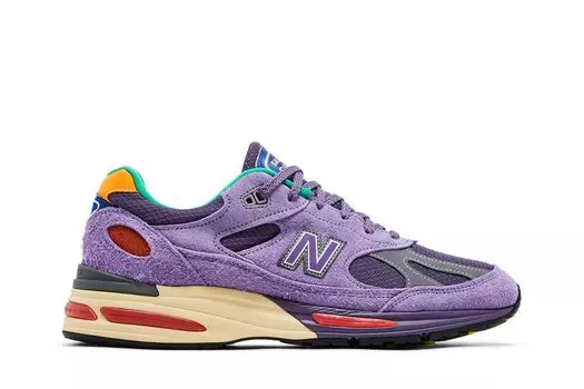 Кроссовки Salehe Bembury x 991v2 Made in England 'Colors Be The Palette', фиолетовый