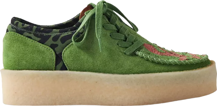 Кроссовки Salehe Bembury x Mud Moss Lugger Cupsole Sapa Green, зеленый