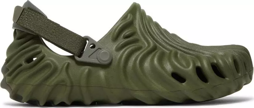 Кроссовки Salehe Bembury x Pollex Clog Cucumber, зеленый
