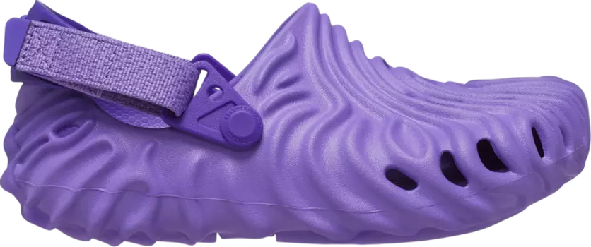 Кроссовки Salehe Bembury x Pollex Clog Kids 'Dewberry', фиолетовый