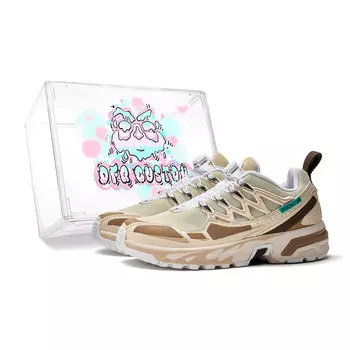 Кроссовки SALOMON ACS + Lifestyle Shoes Unisex Low-top Beige/brown, коричневый