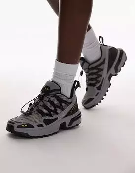 Кроссовки Salomon ACS + OG черного и серебристого цветов