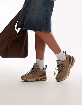 Кроссовки Salomon ACS + OG в бежевом цвете