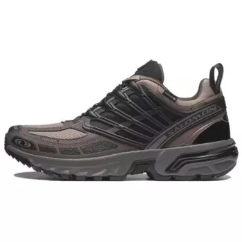 Кроссовки SALOMON ACS Pro Lifestyle Shoes Unisex Low-top Black/Brown, черный/коричневый