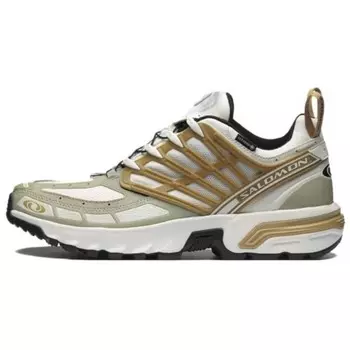 Кроссовки SALOMON ACS Pro Lifestyle Shoes Unisex Low-top White-green-brown, коричневый
