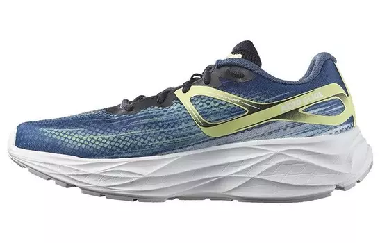 Кроссовки SALOMON Aero Glide 'Blue Ashes Sunny Lime'