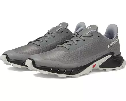Кроссовки Salomon Alphacross 5, цвет Pewter/Black/Ghost Gray