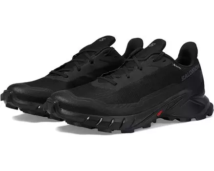 Кроссовки Salomon Alphacross 5 GORE-TEX, цвет Black/Black/Ebony