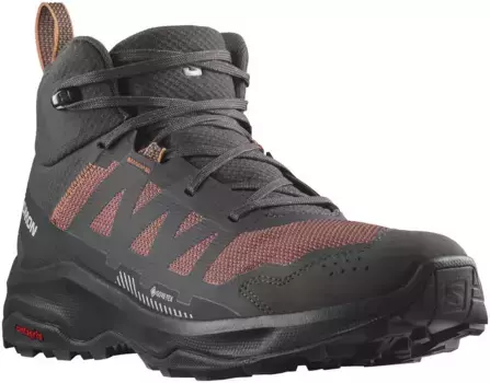Кроссовки Salomon "Ardent Mid Gore-Tex W", водонепроницаемые, бордовый