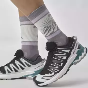 Кроссовки Salomon для бега по пересеченной местности "XA PRO 3D V9 GORE-TEX", водонепроницаемые, голубой