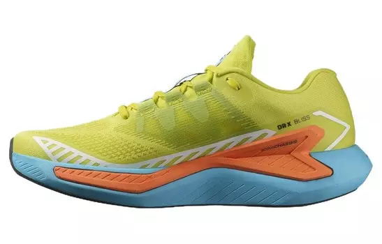 Кроссовки SALOMON DRX Bliss 'Sulphur Spring Dragon Fire', синий/желтый