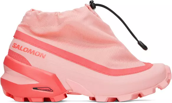 Кроссовки Salomon Edition Cross Low Pink MM6 Maison Margiela, Flamingo pink/Rouge red/Black