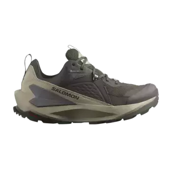 Кроссовки Salomon Elixir GORE-TEX Peat Vintage Khaki, зеленый