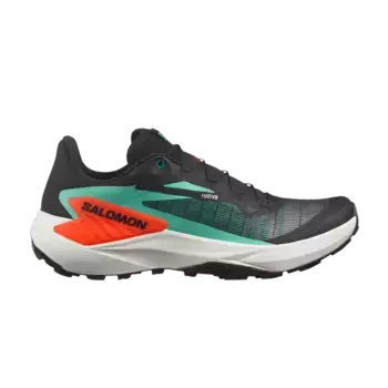 Кроссовки Salomon Genesis Black Green Cherry Tomato, черный