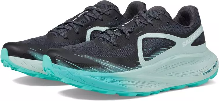 Кроссовки Salomon Glide Max Tr, цвет Ebony/Blue Haze/Cockatoo