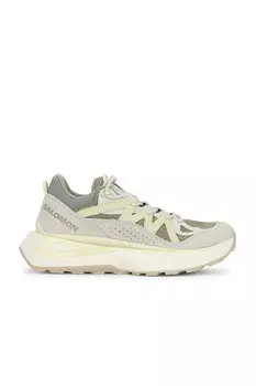 Кроссовки Salomon Odyssey Elmt Low, цвет Shadow, Metal, & Aloe Wash