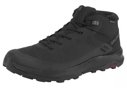 Кроссовки Salomon "OUTRISE MID Gore-Tex", водонепроницаемые, черный