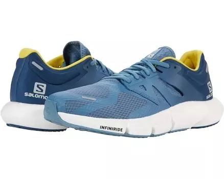 Кроссовки Salomon Predict2, цвет Copen Blue/Dark Denim/Sulphur