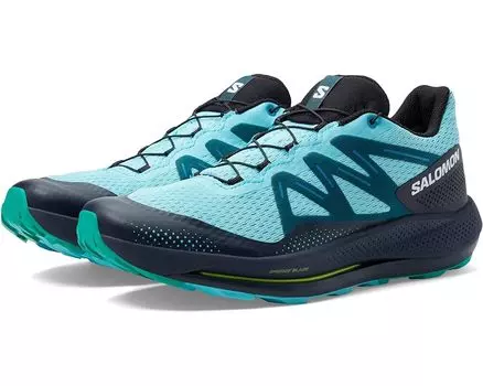 Кроссовки Salomon Pulsar Trail, цвет Blue Radiance Carbon Emerald