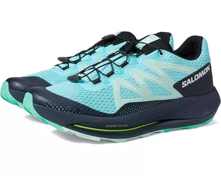 Кроссовки Salomon Pulsar Trail, цвет Blue Radiance Carbon Yucca