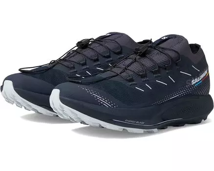 Кроссовки Salomon Pulsar Trail/Pro, цвет Carbon Orchid Bloom Arctic Ice