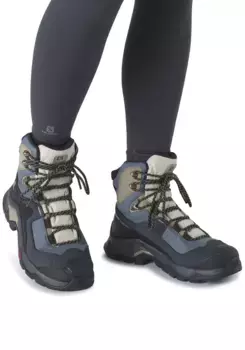 Кроссовки Salomon "QUEST ELEMENT Gore-Tex W", водонепроницаемые, зеленый