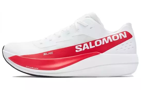 Кроссовки SALOMON S/Lab Phantasm 2 'White High Risk Red', белый/красный