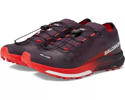 Кроссовки Salomon S/Lab Ultra 3, цвет Plum Perfect Fiery Red White