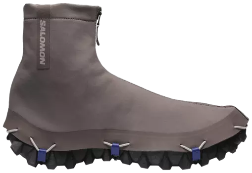 Кроссовки Salomon Snowclog Advanced 'Iron Clematis Blue', серый