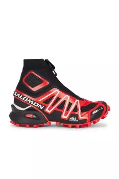 Кроссовки Salomon Snowcross, цвет Black, Fiery Red, & Vanilla