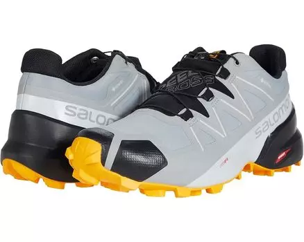 Кроссовки Salomon Speedcross 5 GTX, цвет Monument/Black/Saffron