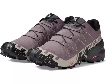 Кроссовки Salomon Speedcross 6, цвет Moonscape/Black/Ashes Of Roses