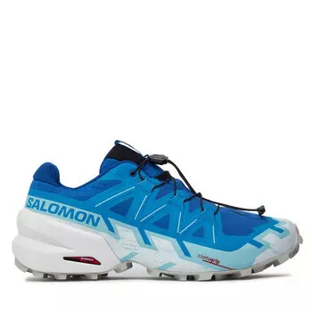 Кроссовки Salomon Speedcross 6 L47301700 Lapis Blue / Ibiza Blue / White, синий