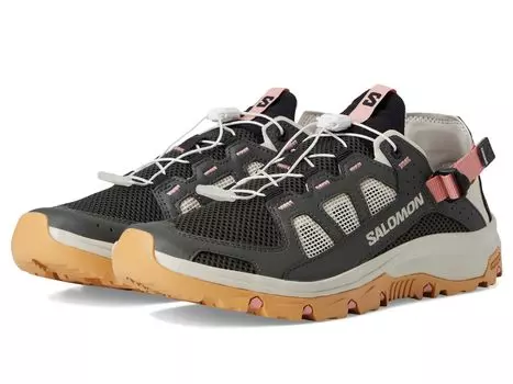 Кроссовки Salomon Techamphibian 5, цвет Peat/Rainy Day/Hyma Pink