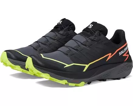 Кроссовки Salomon Thundercross, цвет Black/Quiet Shade/Fiery Coral