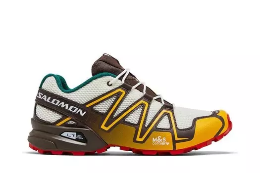 Кроссовки Salomon VANDYTHEPINK x Speedcross 3 Burger, коричневый