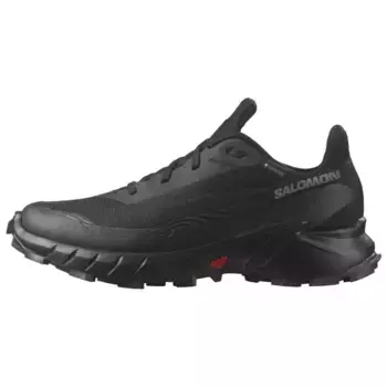 Кроссовки SALOMON Women's Alphacross 5 GORE-TEX 'Black Ebony', черный