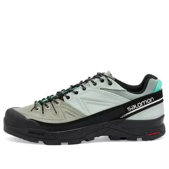 Кроссовки Salomon X-Alp Ltr, цвет Black, Green Milieu & Bay
