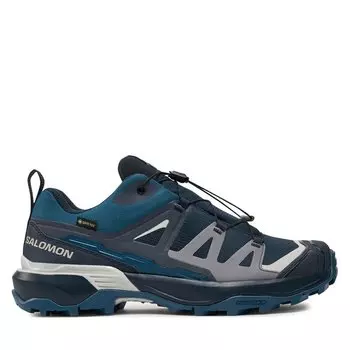 Кроссовки Salomon X Ultra 360 Gore-Tex L47453400 Carbon / India Ink / Deep Dive, серый