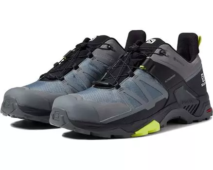 Кроссовки Salomon X Ultra 4 GTX, цвет Quiet Shade/Black/Evening Primrose
