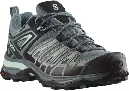 Кроссовки Salomon "X ULTRA PIONEER GORE-TEX W", водонепроницаемые, цвет Grau-Mint