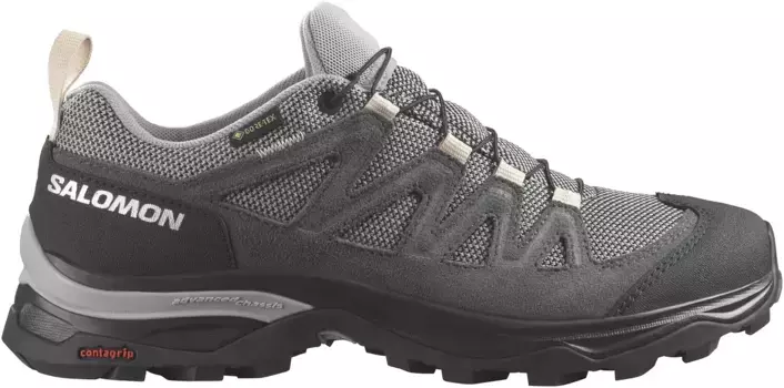 Кроссовки Salomon "X WARD Leather GORE-TEX", водонепроницаемые, серый